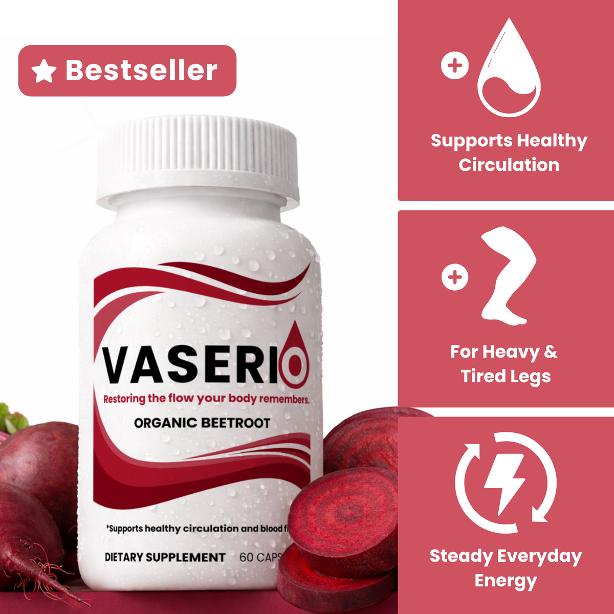 Organic Beetroot Superfood Capsules